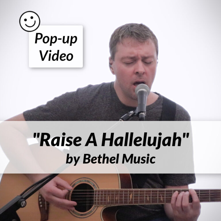 Raise A Hallelujah by Bethel Music (cover song video)