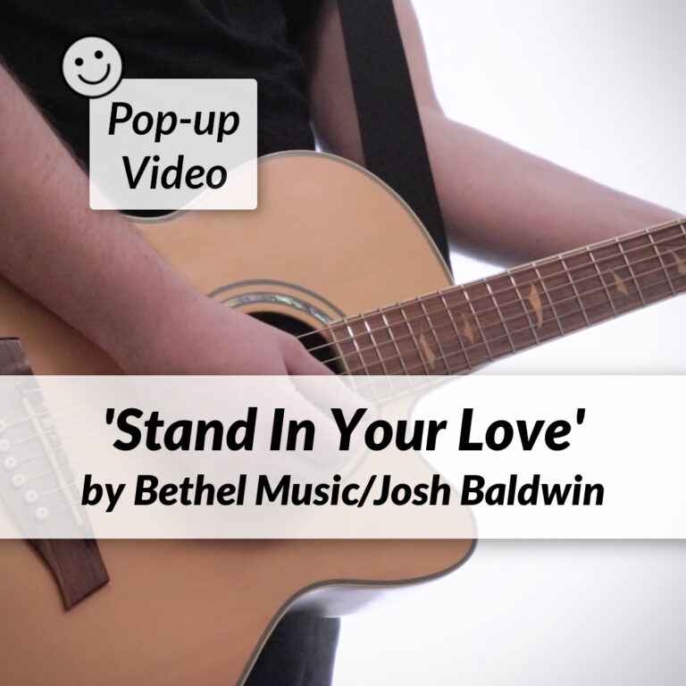 Stand In Your Love by Bethel Music/Josh Baldwin (cover song video)